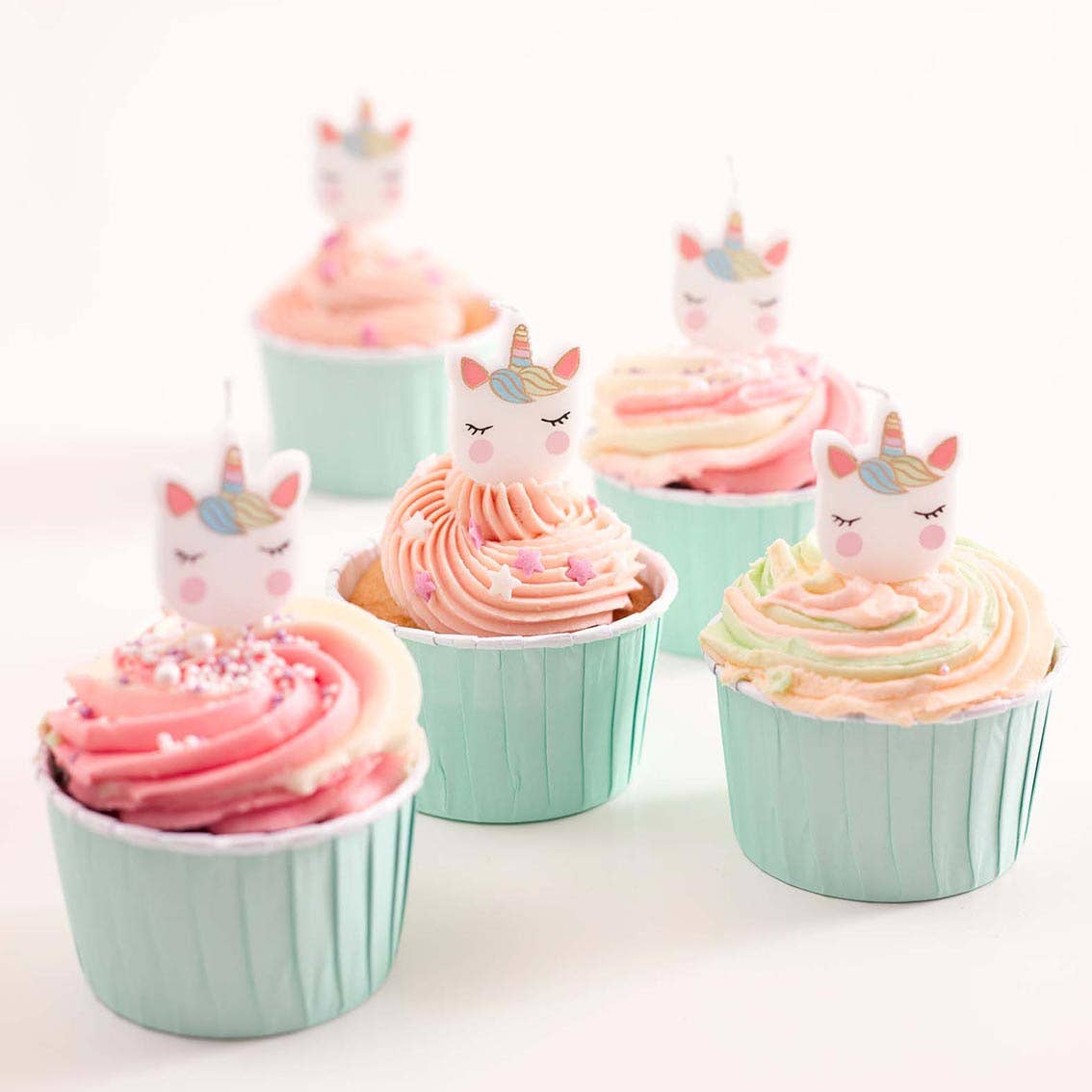 Unicorn Candles - 5 Pack
