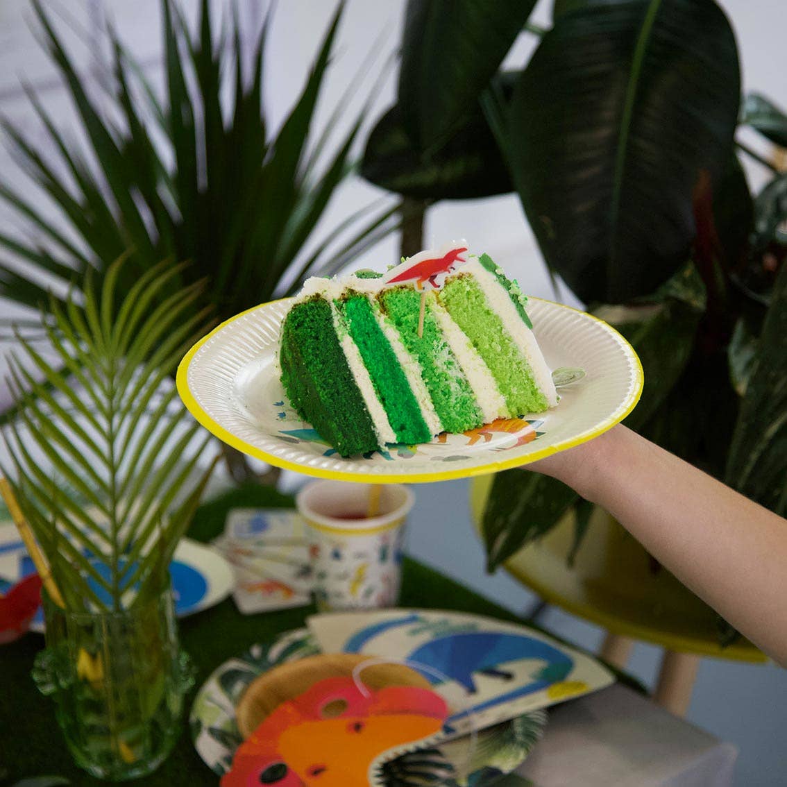 Shaped Dinosaur Birthday Candles