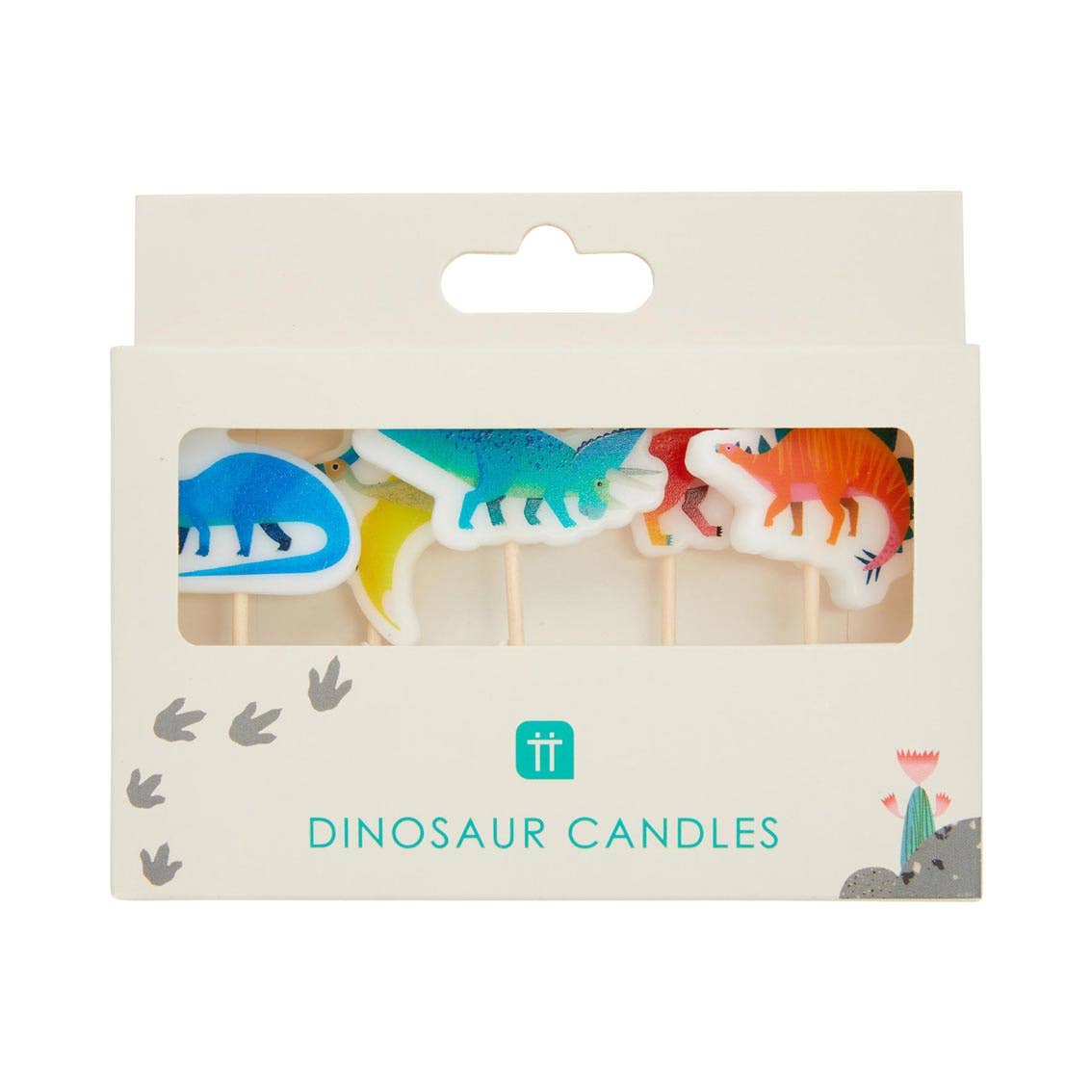 Shaped Dinosaur Birthday Candles