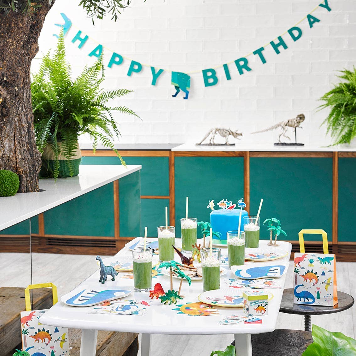 Shaped Dinosaur Birthday Candles