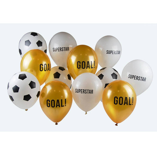 Football Balloons | 12 Pack