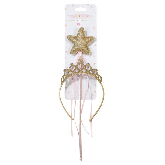 Star Wand and Tiara Set