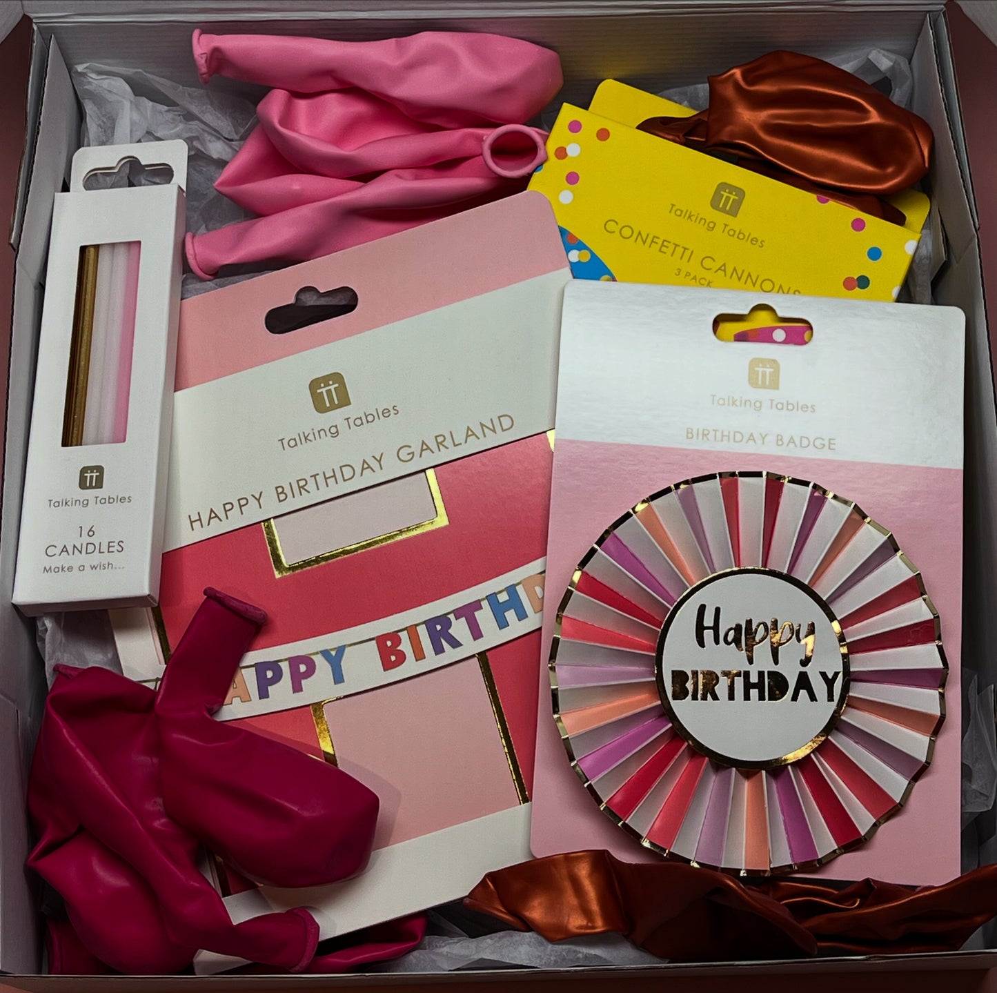 Birthday in a Box - Pink