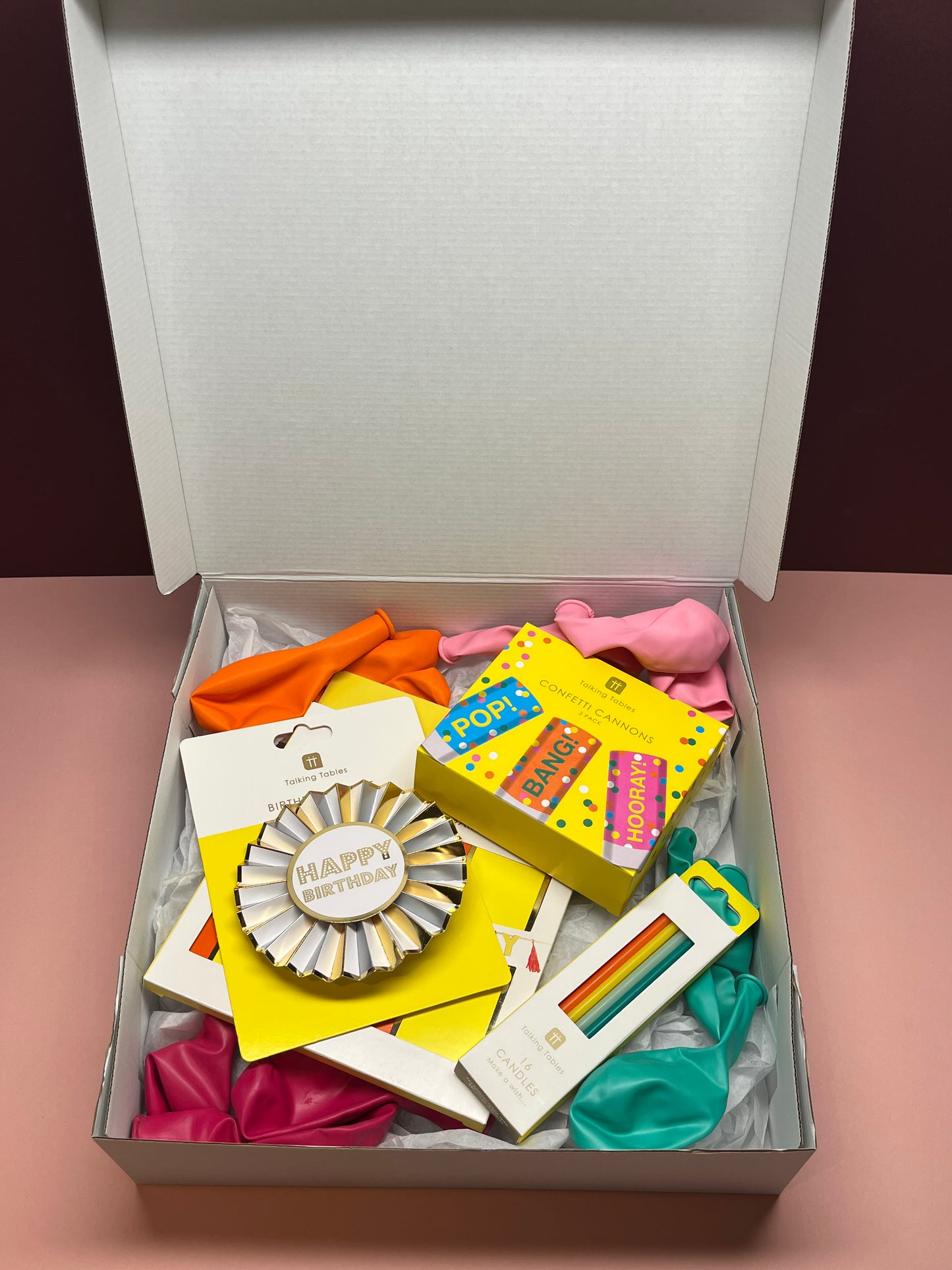 Birthday in a Box - Rainbow