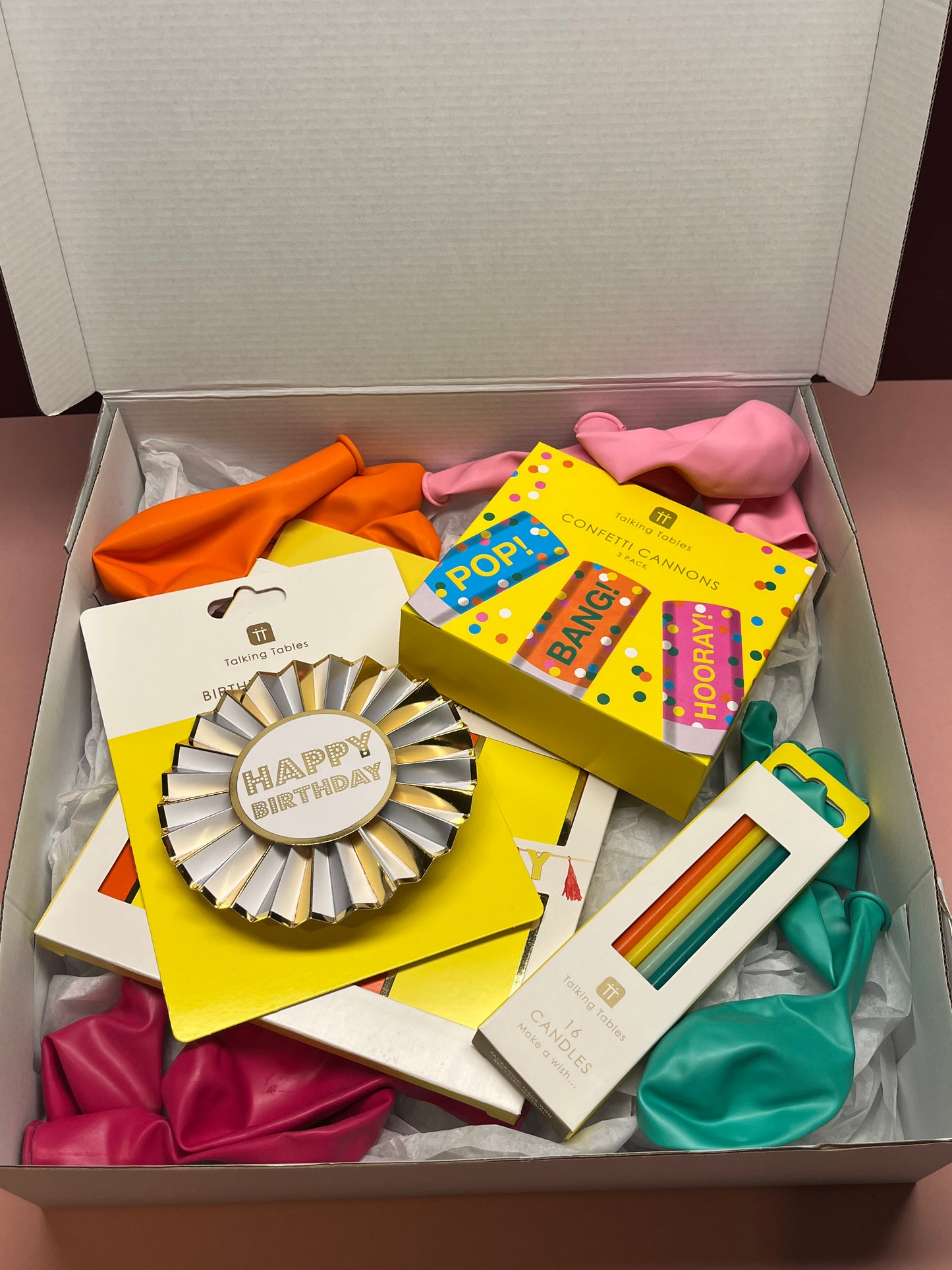 Birthday in a Box - Rainbow