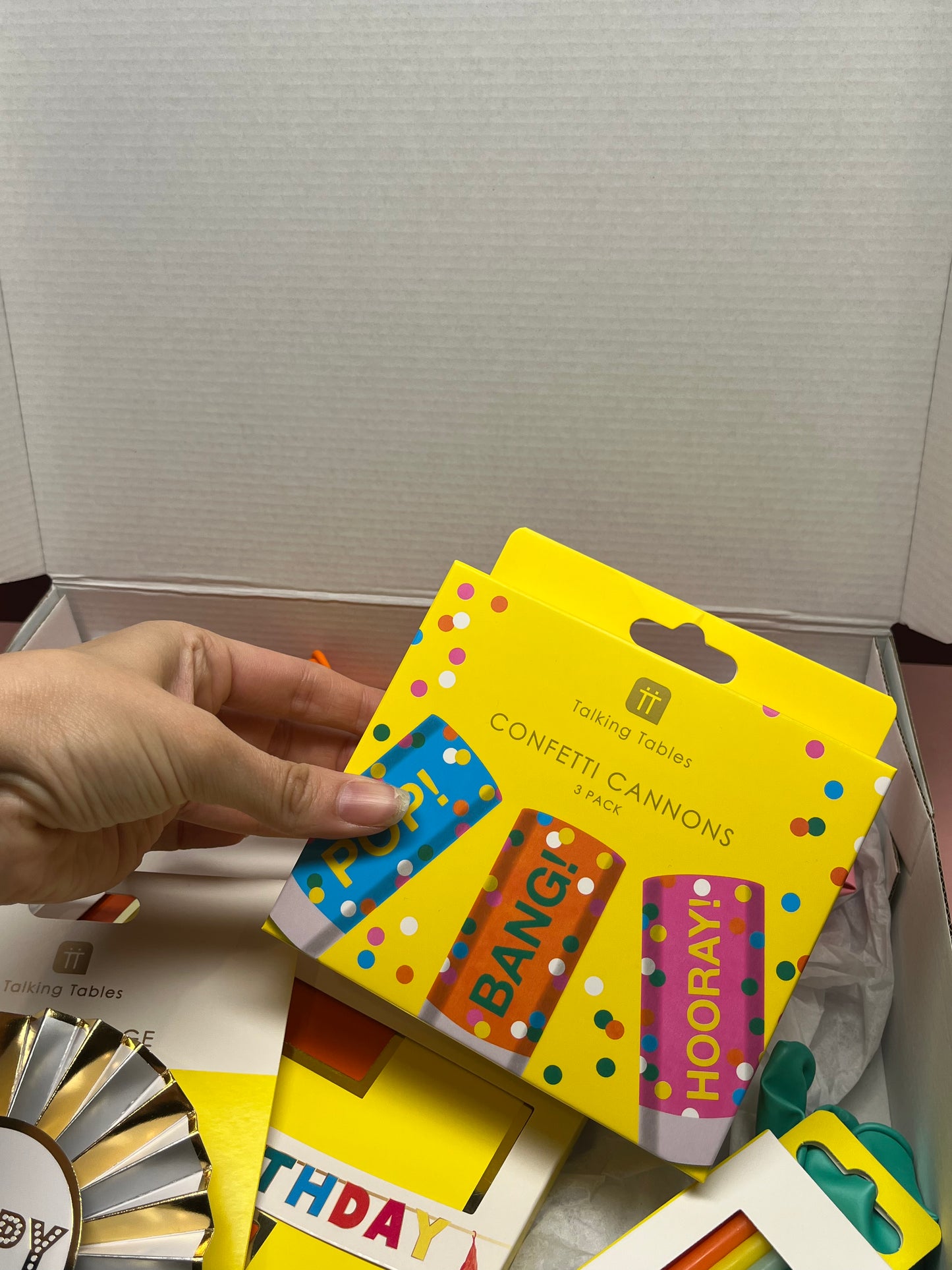 Birthday in a Box - Rainbow