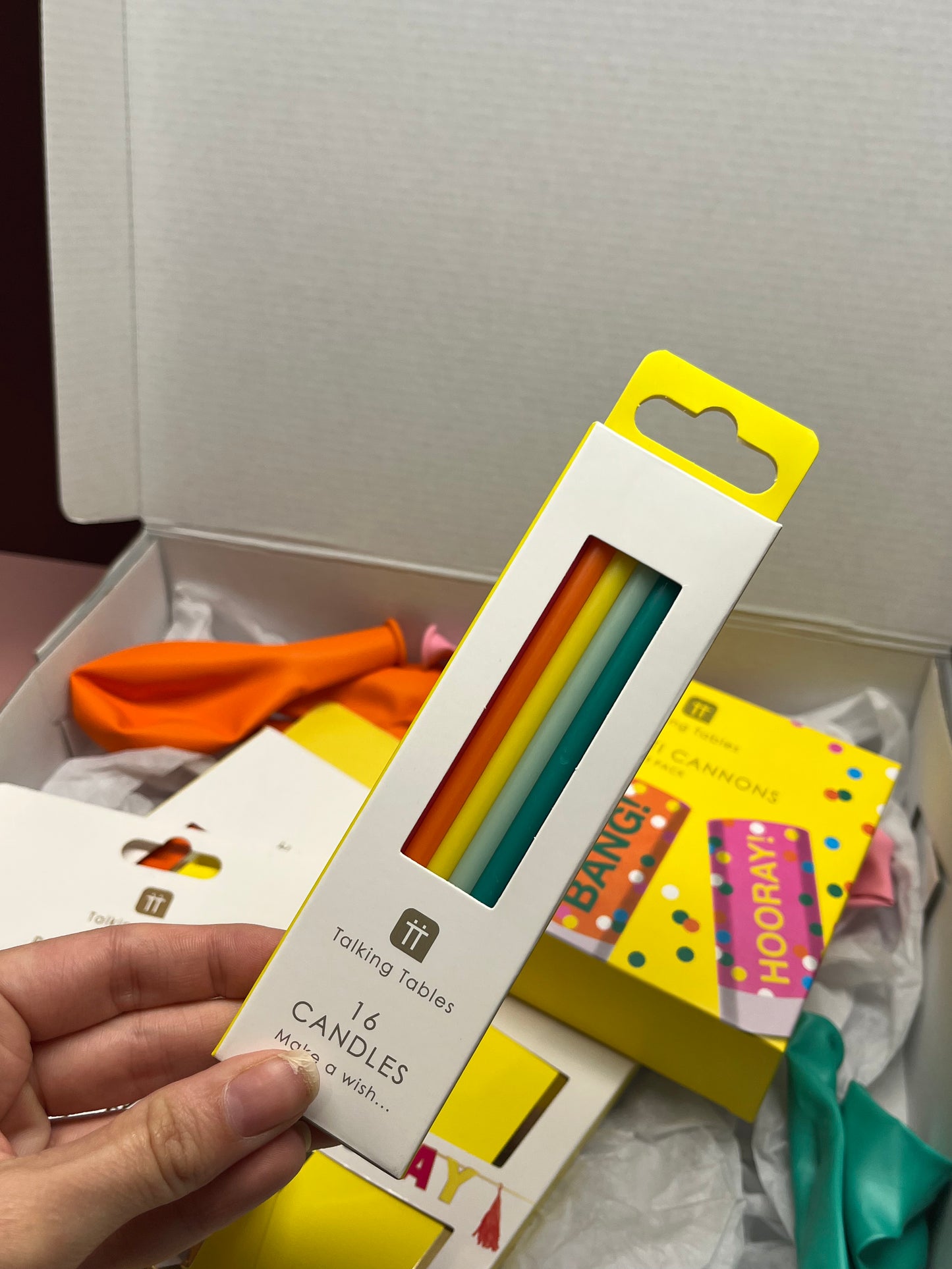 Birthday in a Box - Rainbow