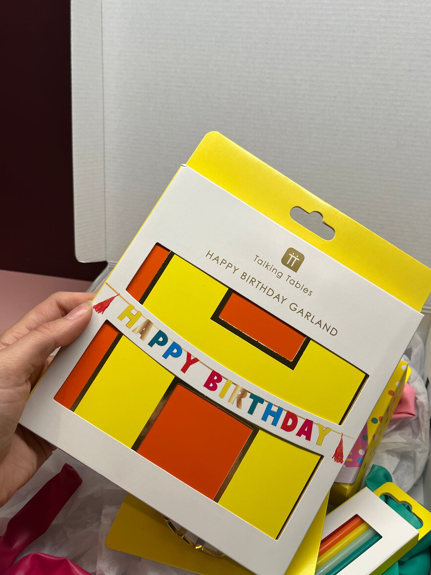 Birthday in a Box - Rainbow