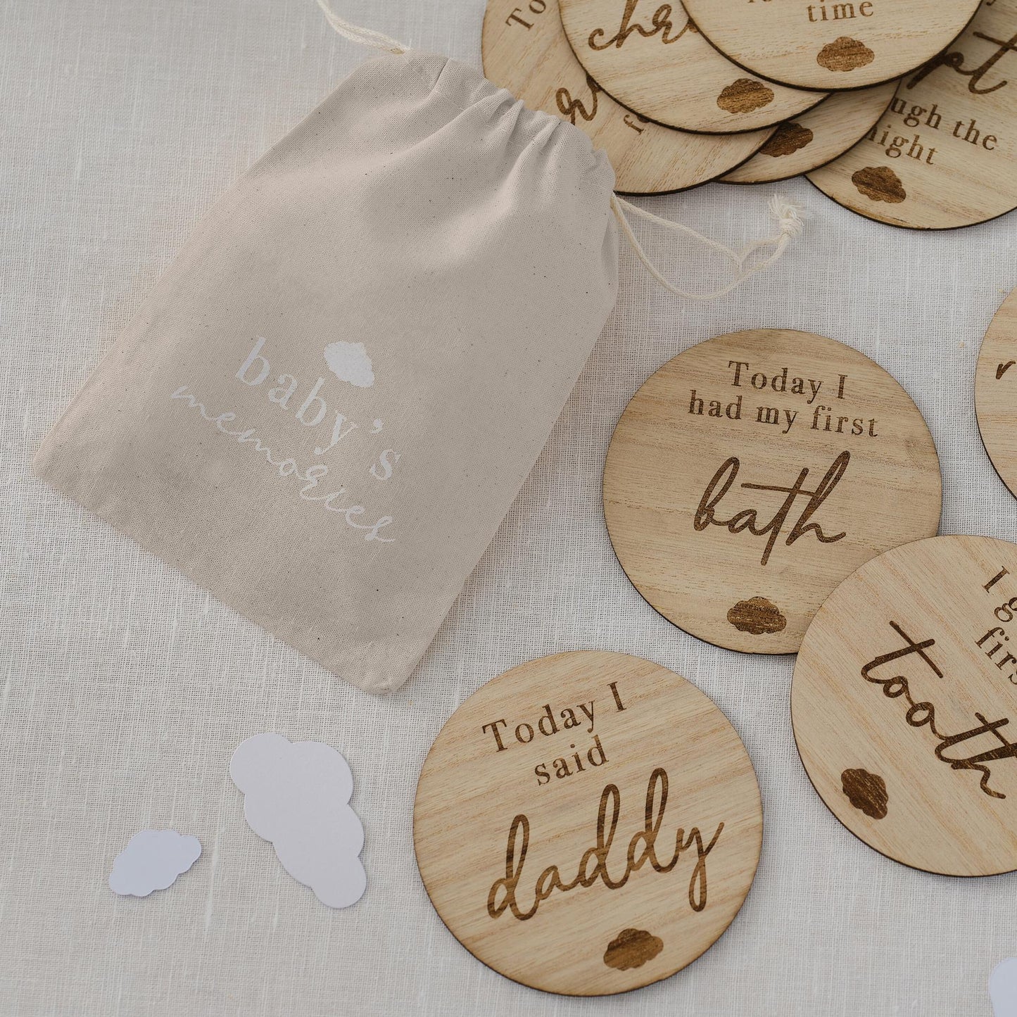 Wooden Baby Milestone Signs