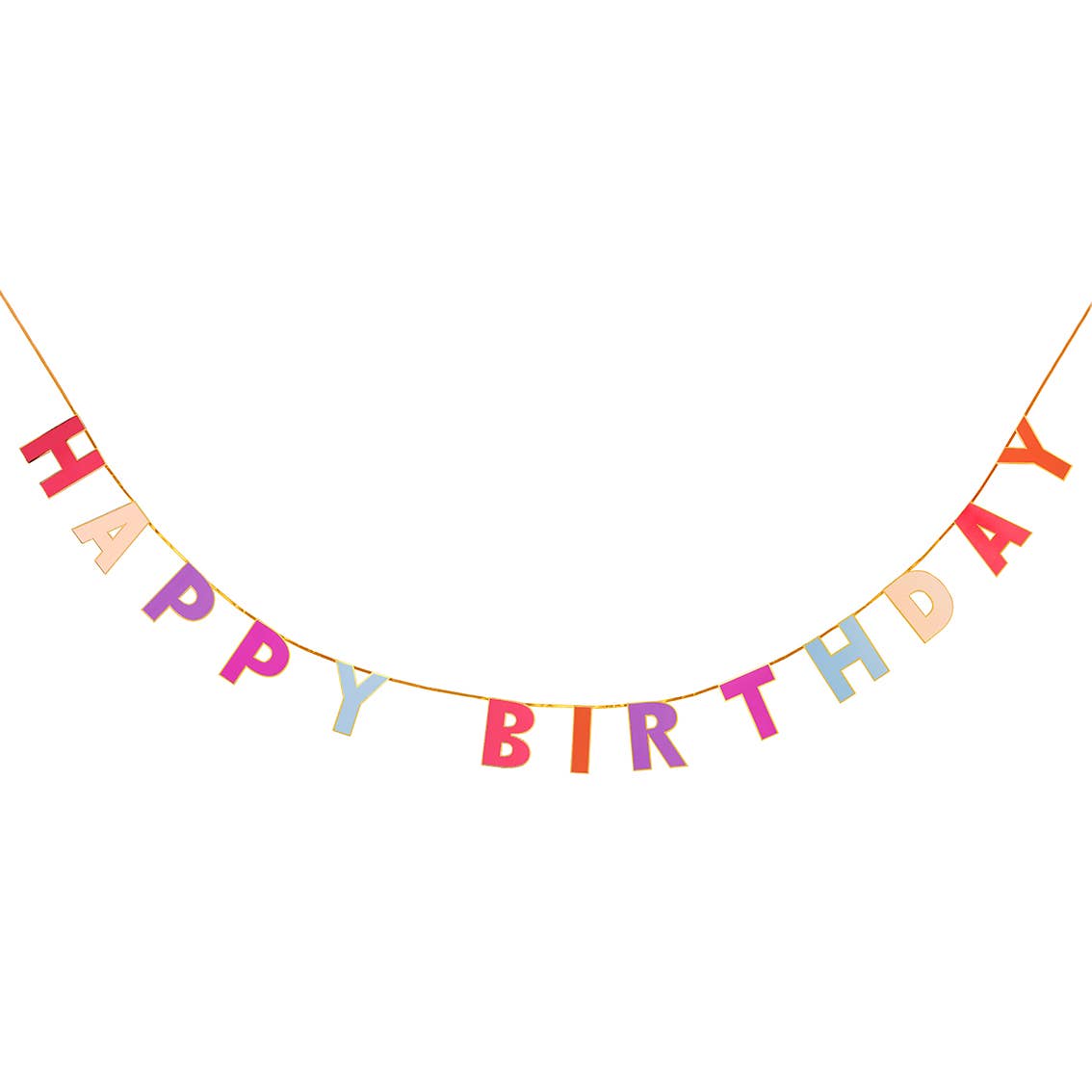 Pink Happy Birthday Garland | 3m | Birthday Decor |