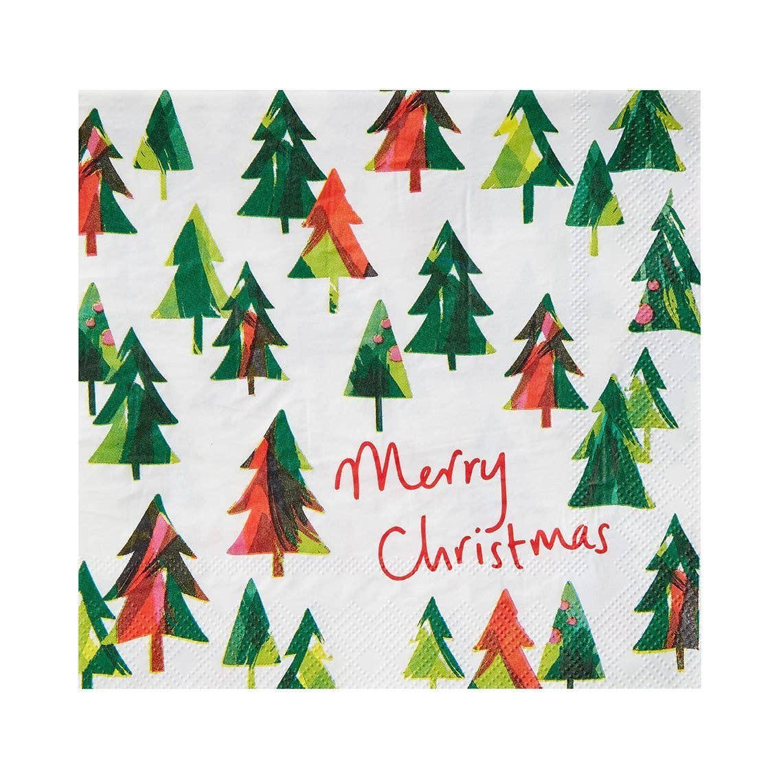 Christmas Tree Napkins | 20 Pack | Christmas Napkins |