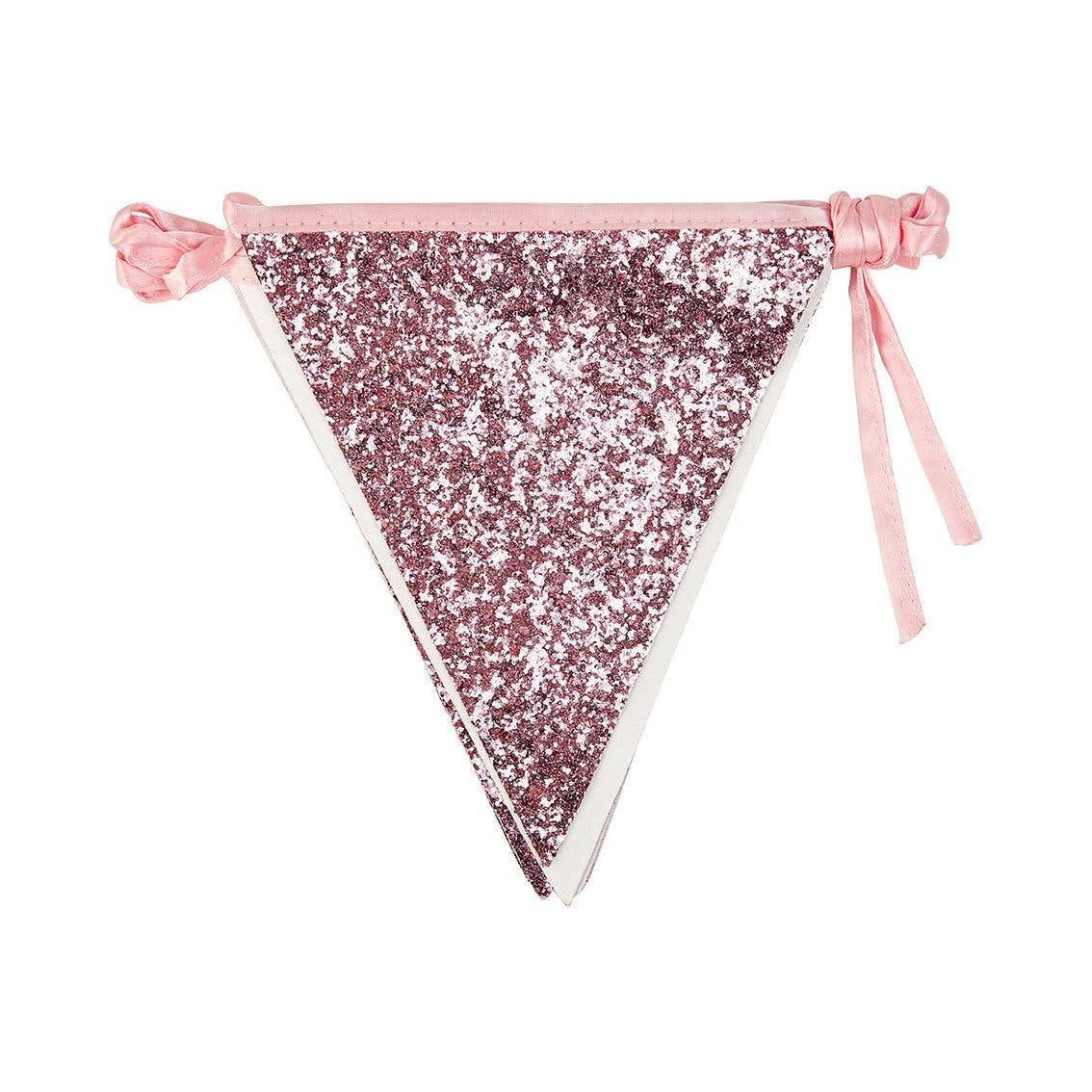 Pink Glitter Bunting Decorations | 3m |