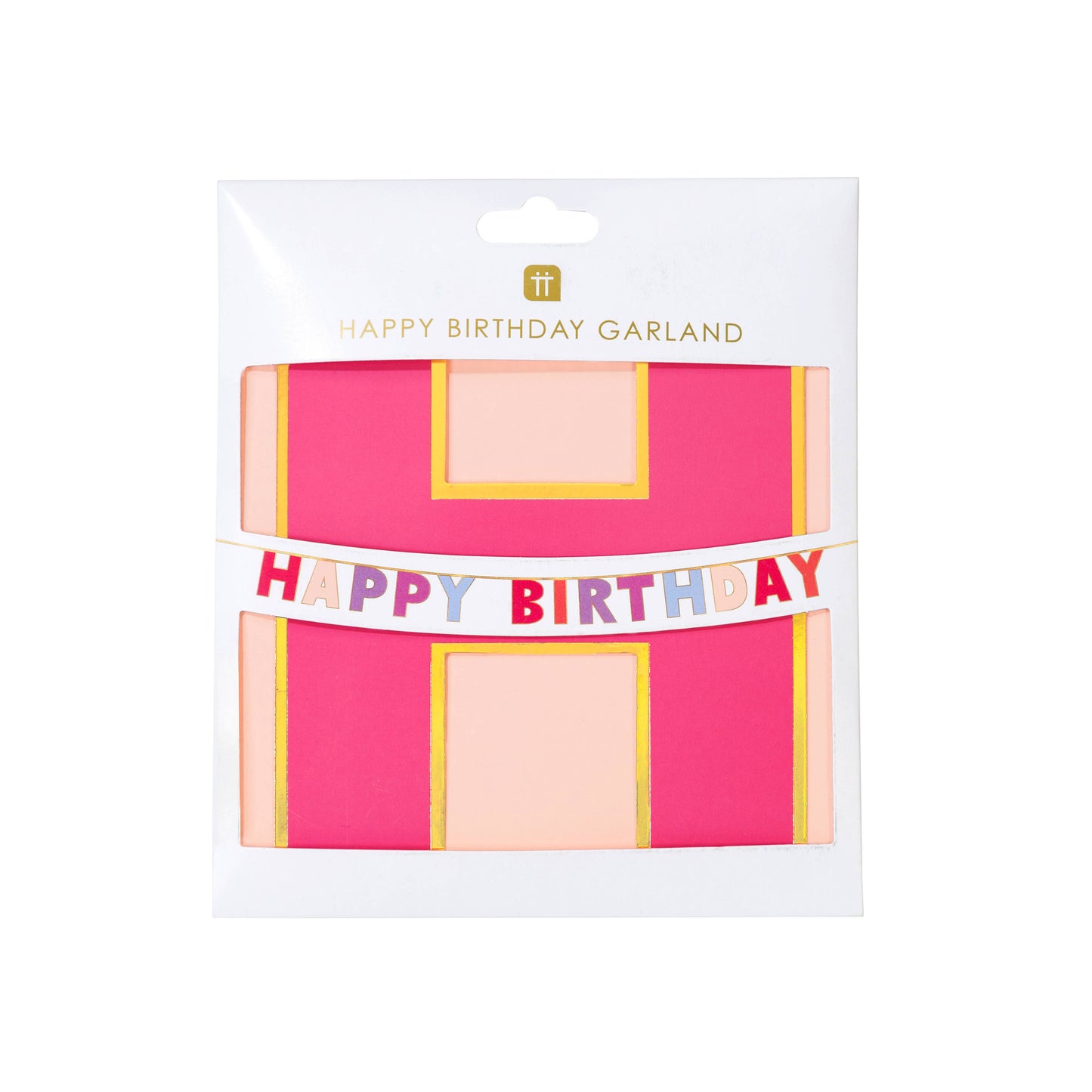 Pink Happy Birthday Garland | 3m | Birthday Decor |