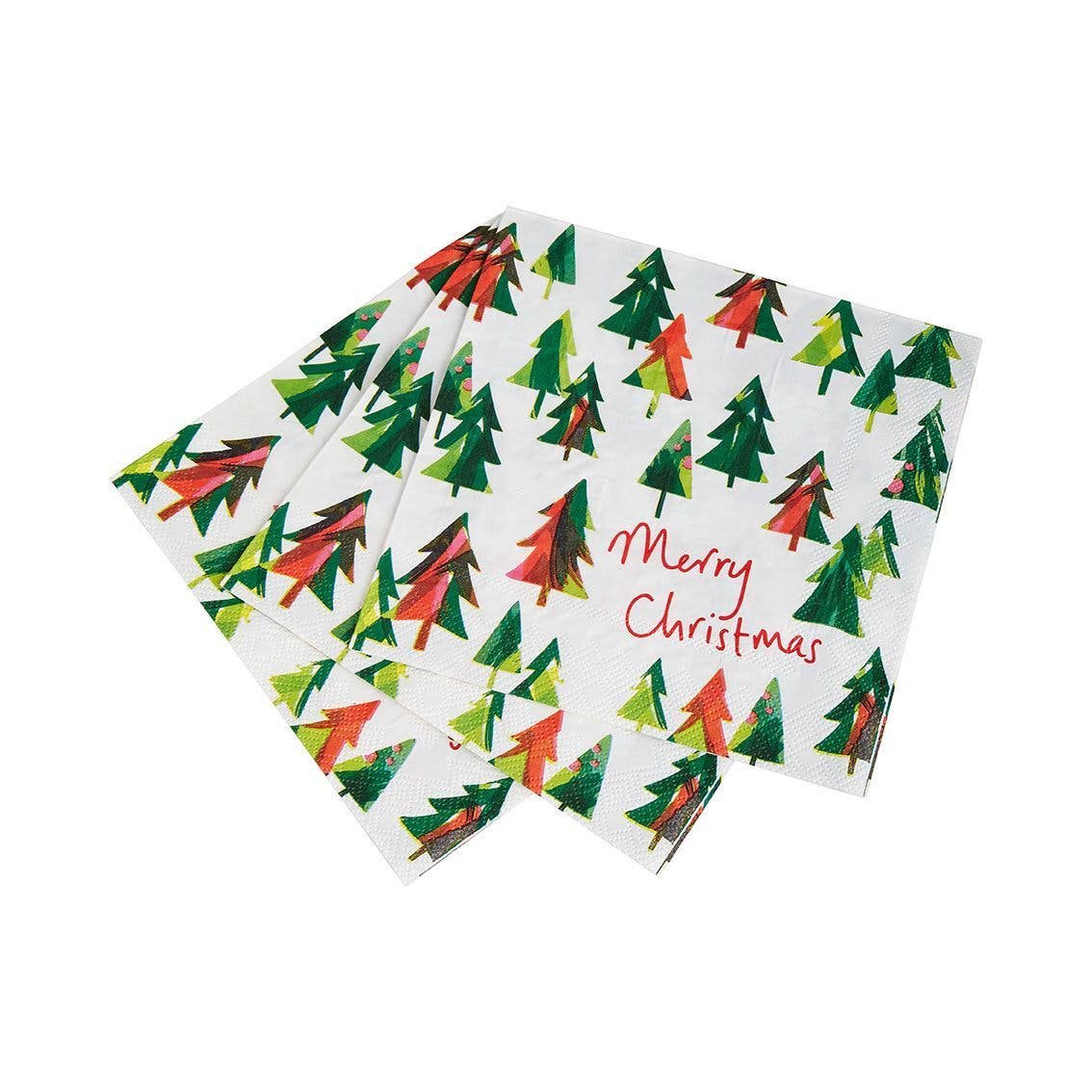 Christmas Tree Napkins | 20 Pack | Christmas Napkins |