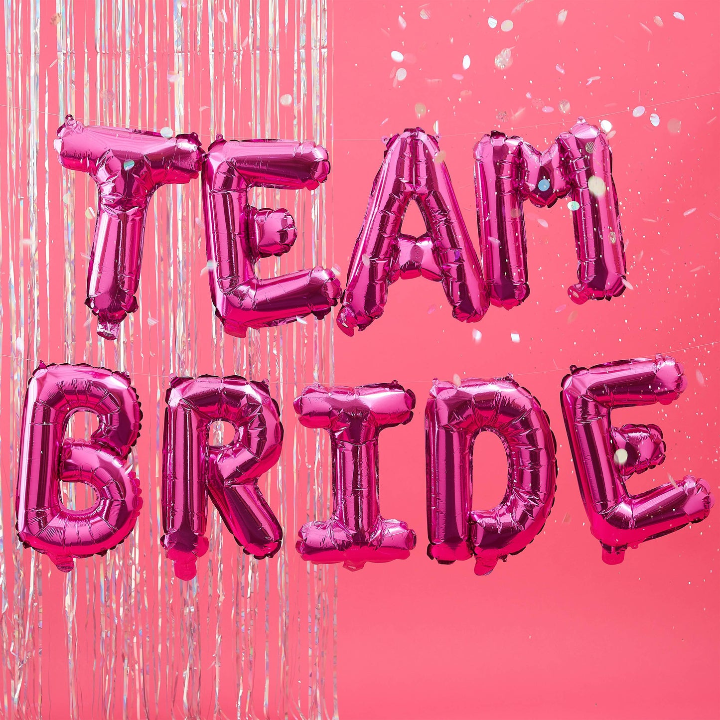 Team Bride - Hot Pink Foil: Pink / Hen Party