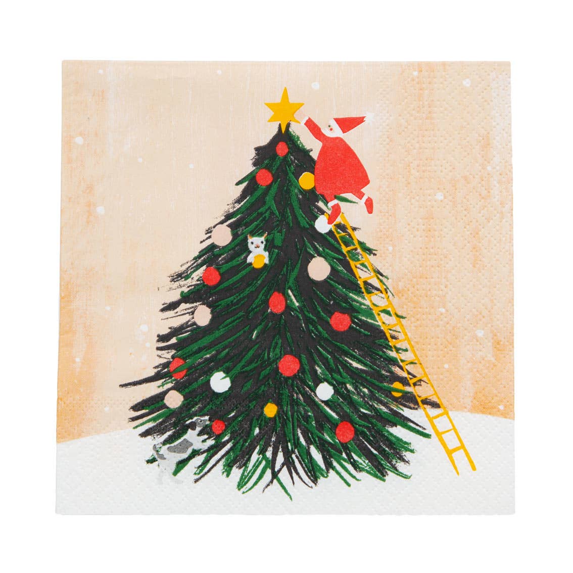 Santa Christmas Napkins - 20 Pack
